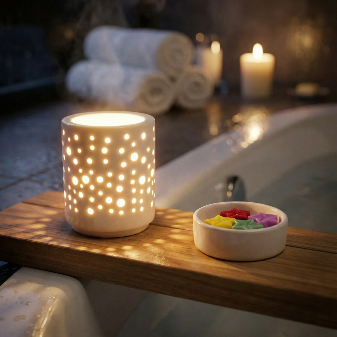 Kit Wax Melts cera de soya fragancias naturales