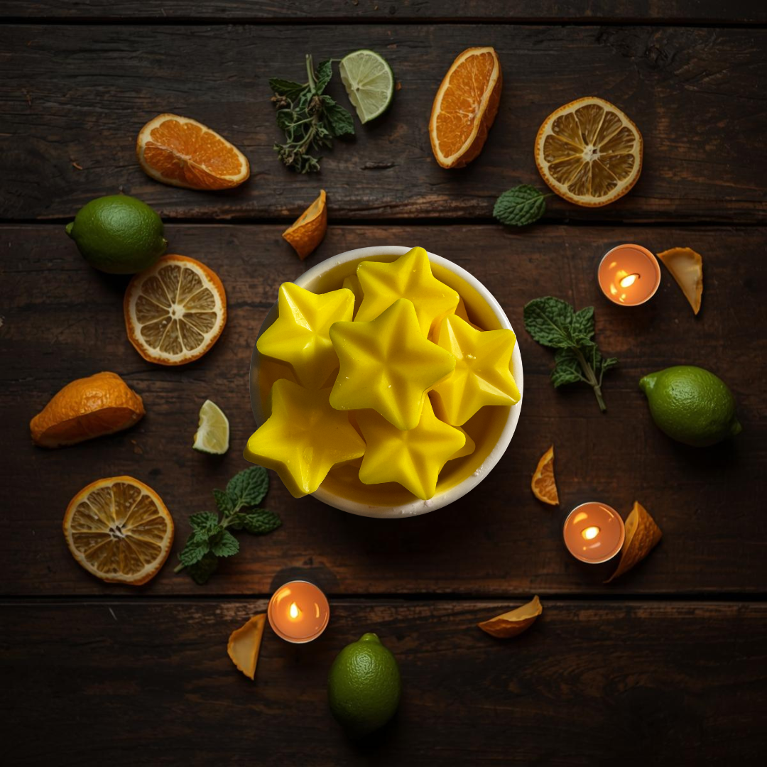 Refill Wax Melts - Energía Cítrica (Cera de Soya Natural)